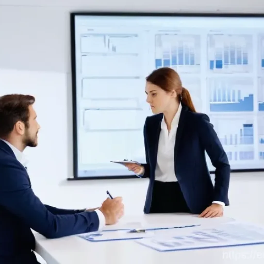 공정관리기술자와 건축설계사의 협업 방법 - **Prompt:** A male architect and a female project control engineer are deeply engaged in discussion ...
